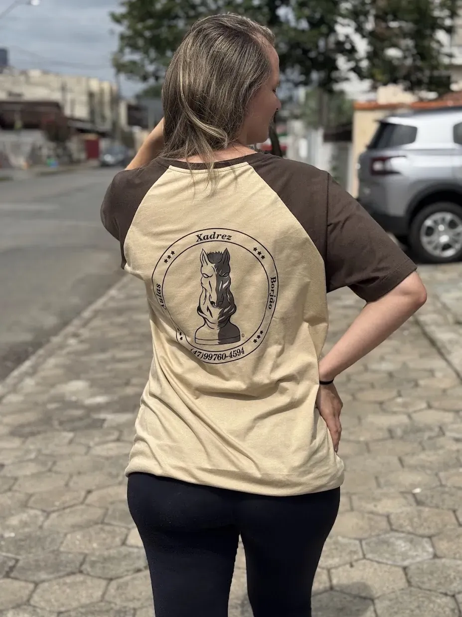 Camiseta Manga Raglan personalizada Jana Jô — foto 6