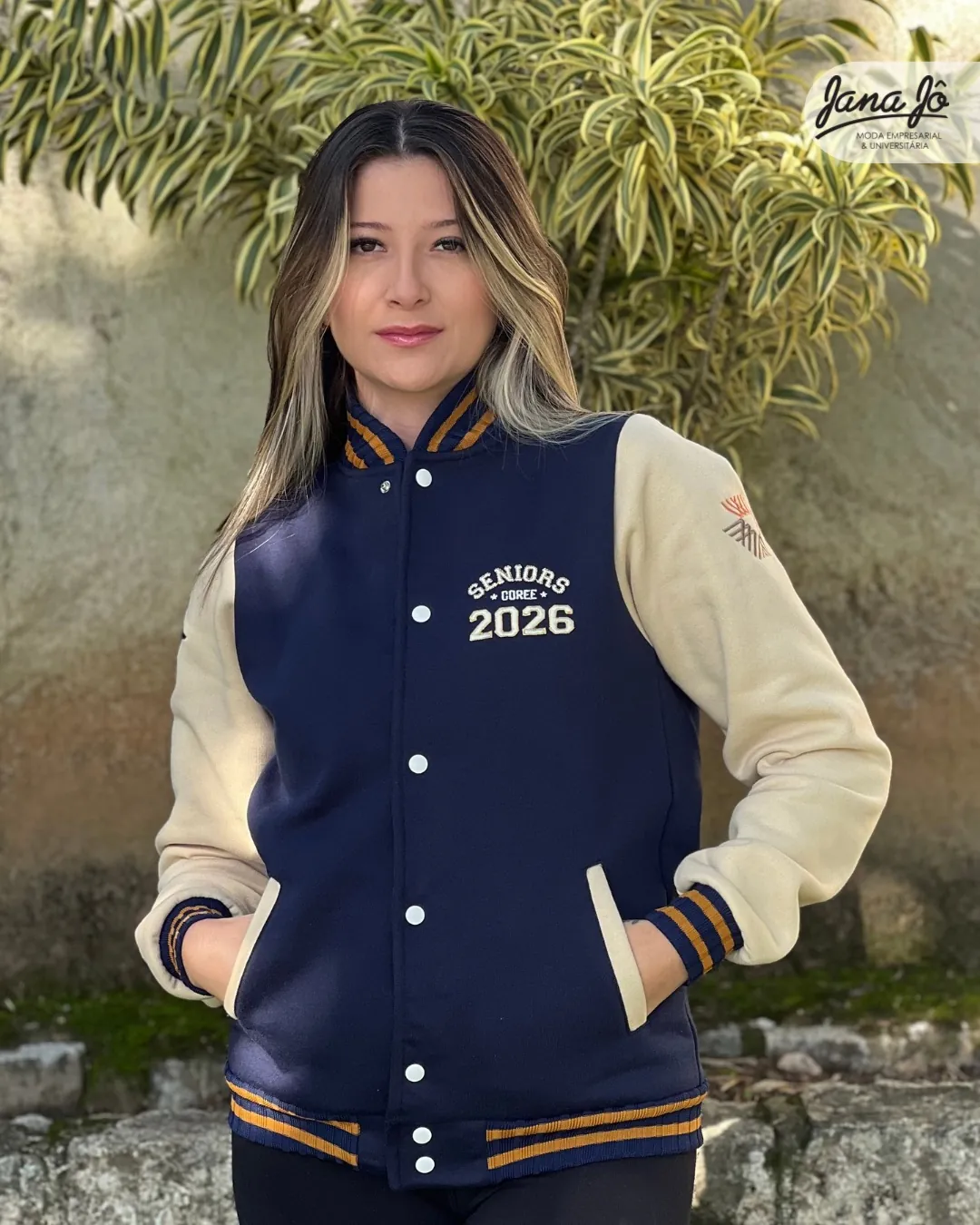 Casaco College personalizada Jana Jô — foto 1