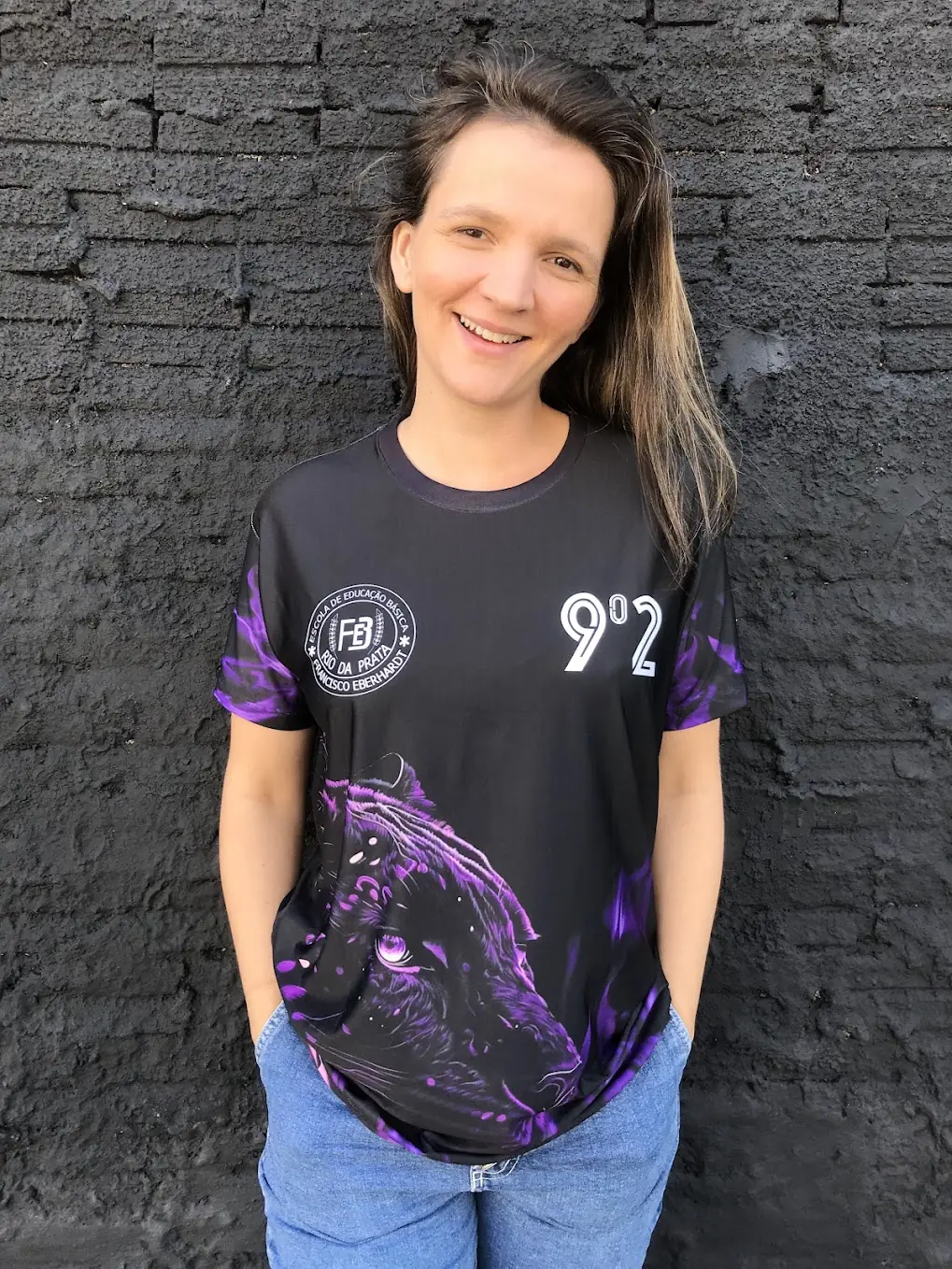 Camiseta Dry Fit UV 50+ personalizada Jana Jô — foto 6