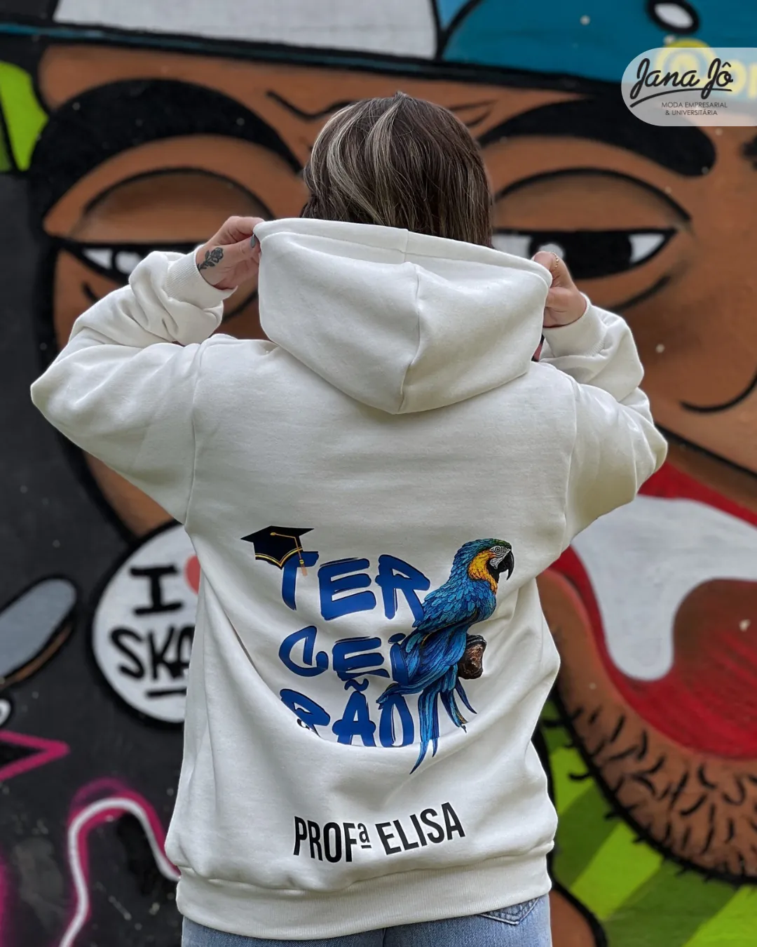 Casaco Moletom personalizada Jana Jô — foto 2