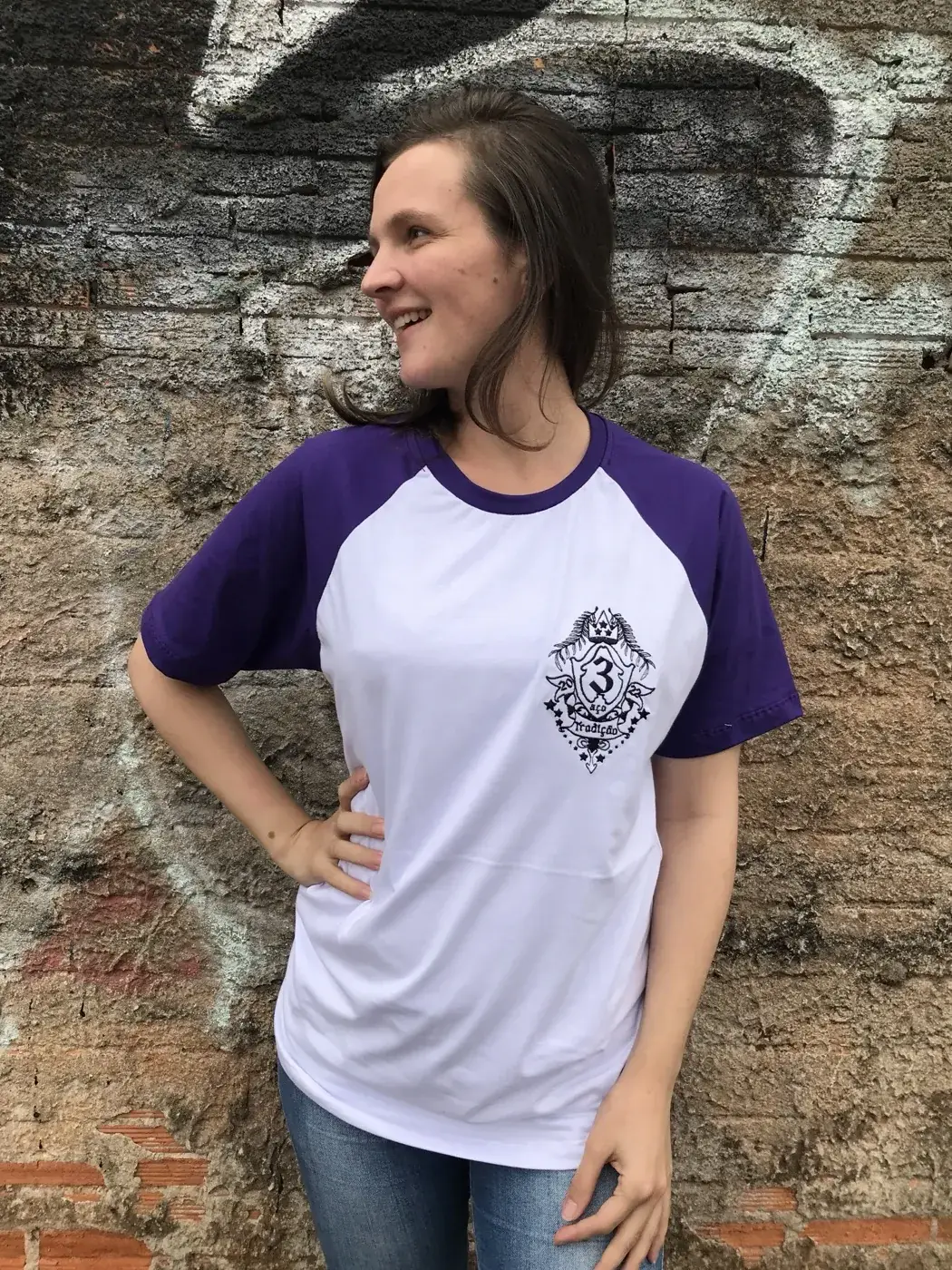 Camiseta Manga Raglan personalizada Jana Jô — foto 4